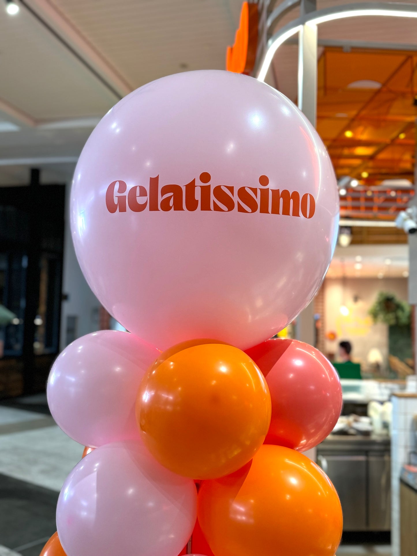 Balloon Column with Logo