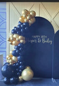 Balloon Garland+backdrop for Lisa