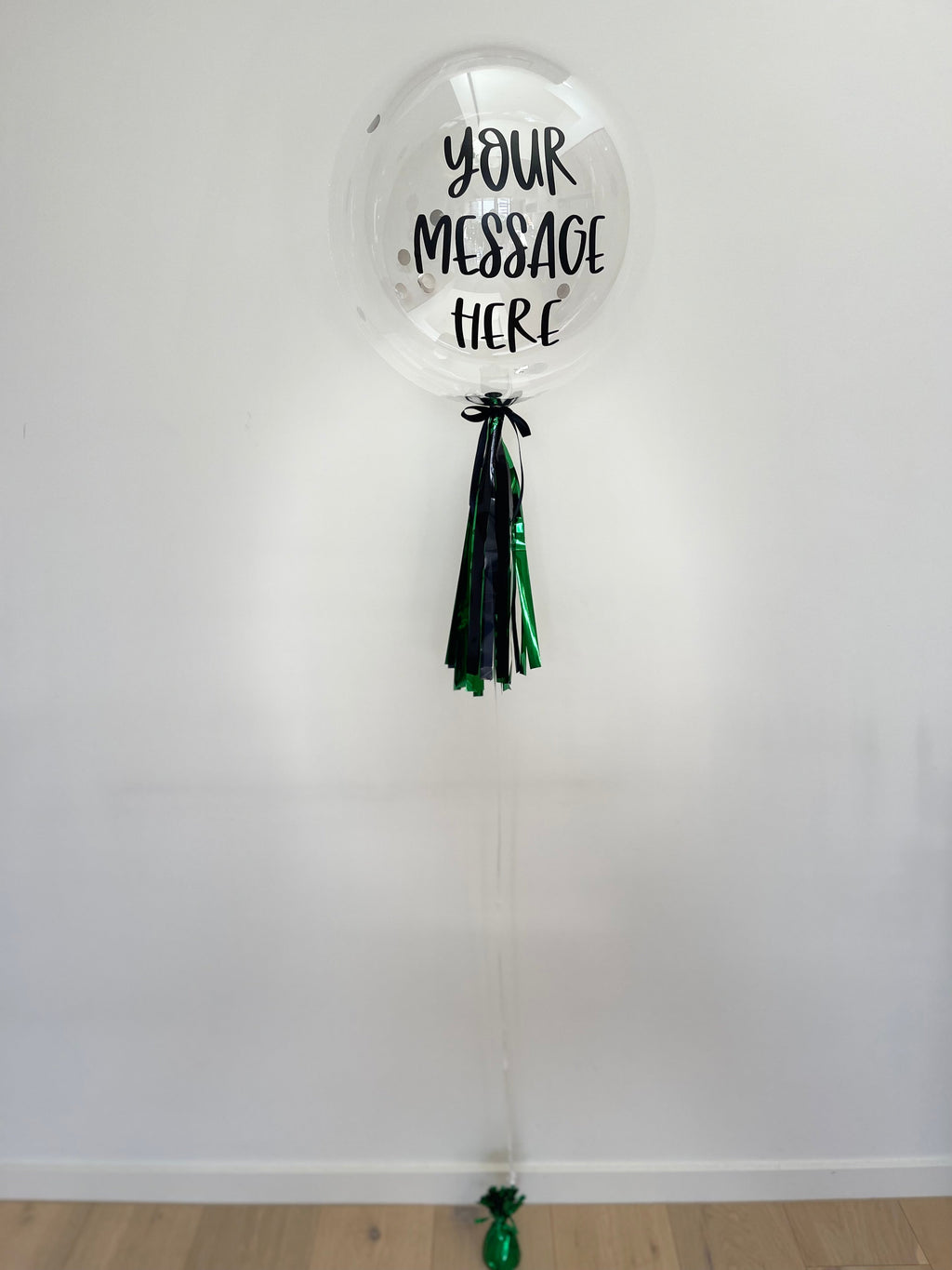 Small Personalised Balloon with Confetti