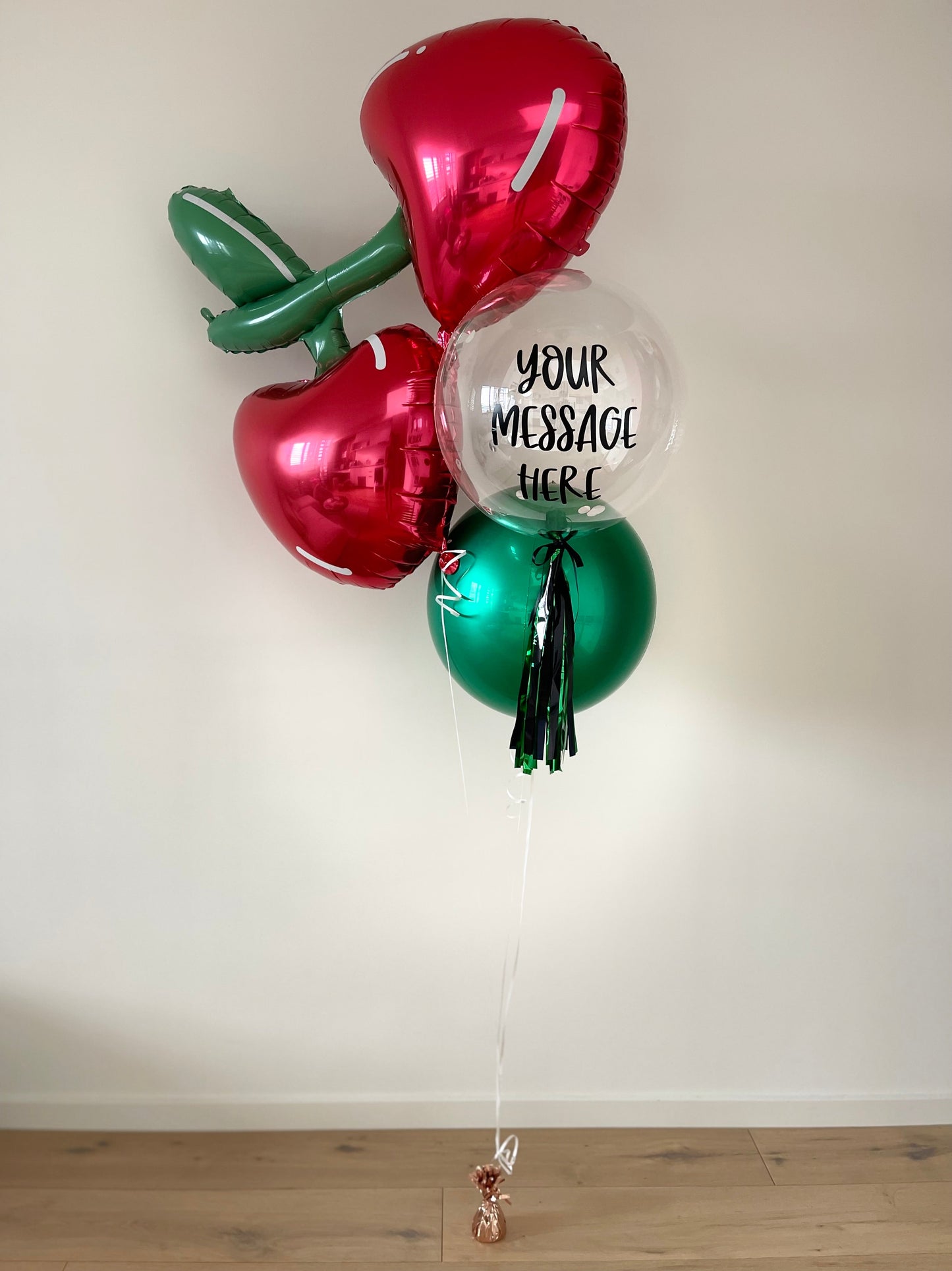 Cherry Balloon Bouquet