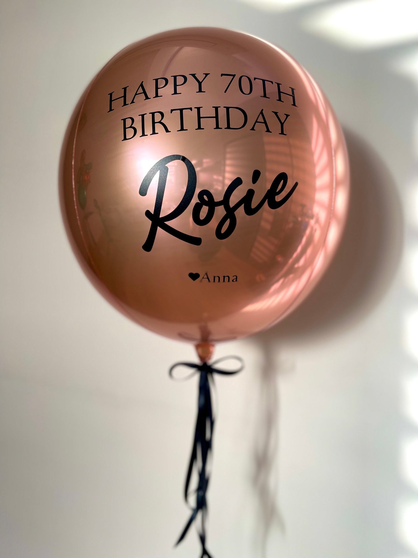 Personalised orbz balloon- small