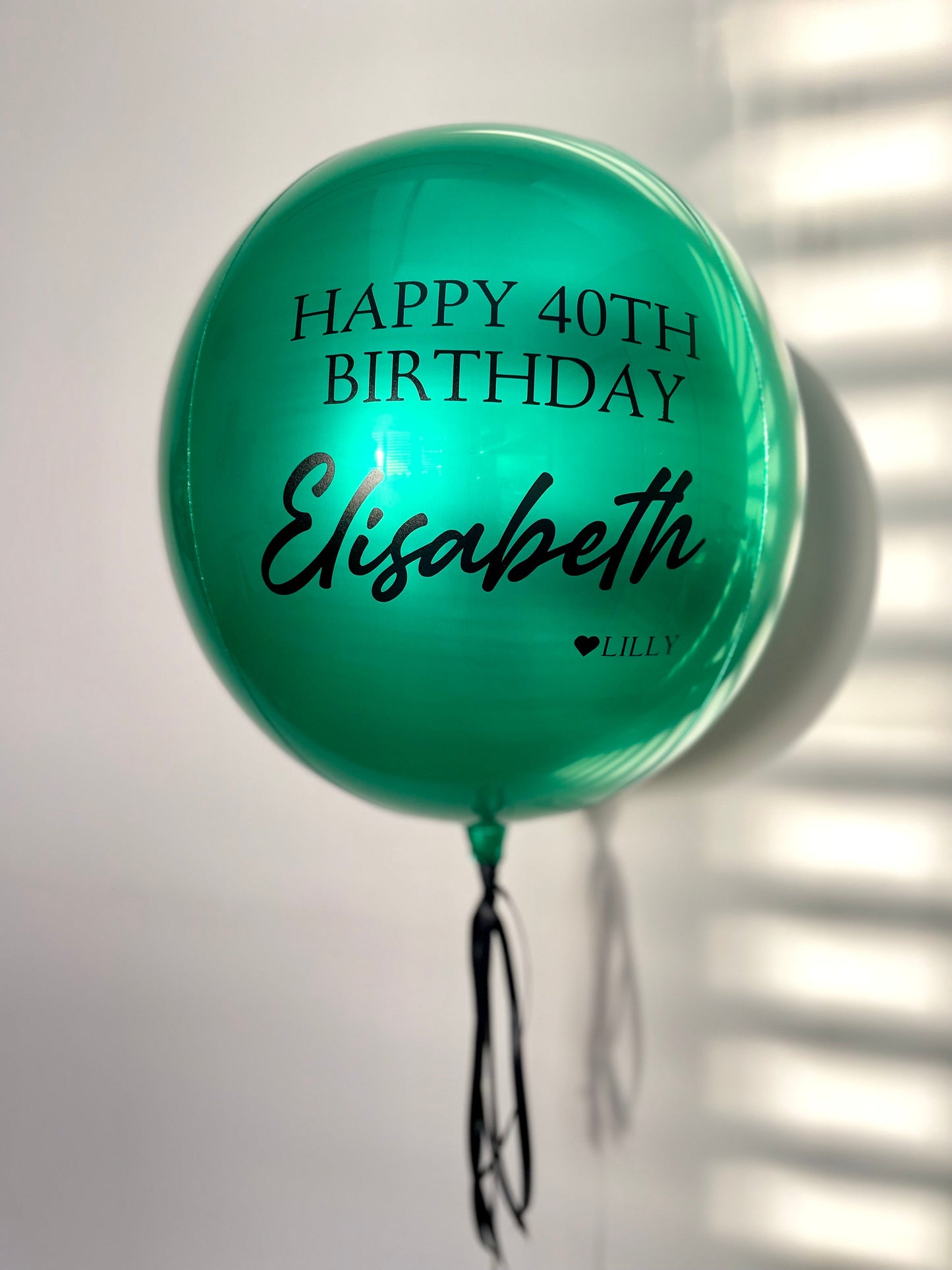 Personalised Orbz balloon- small