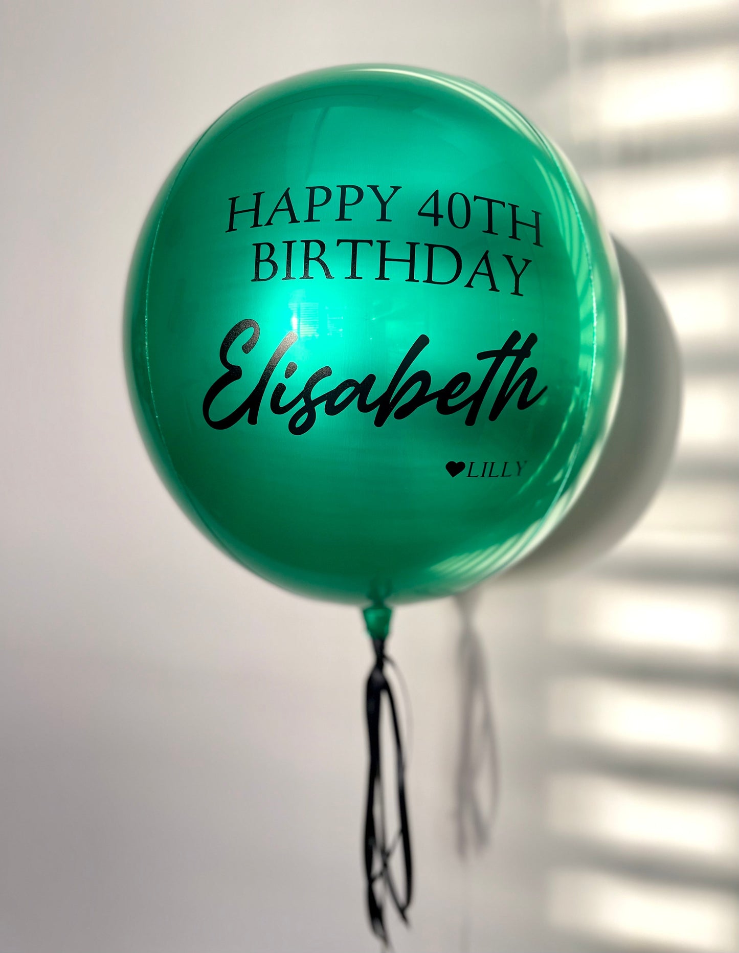 Personalised Orbz balloon- small