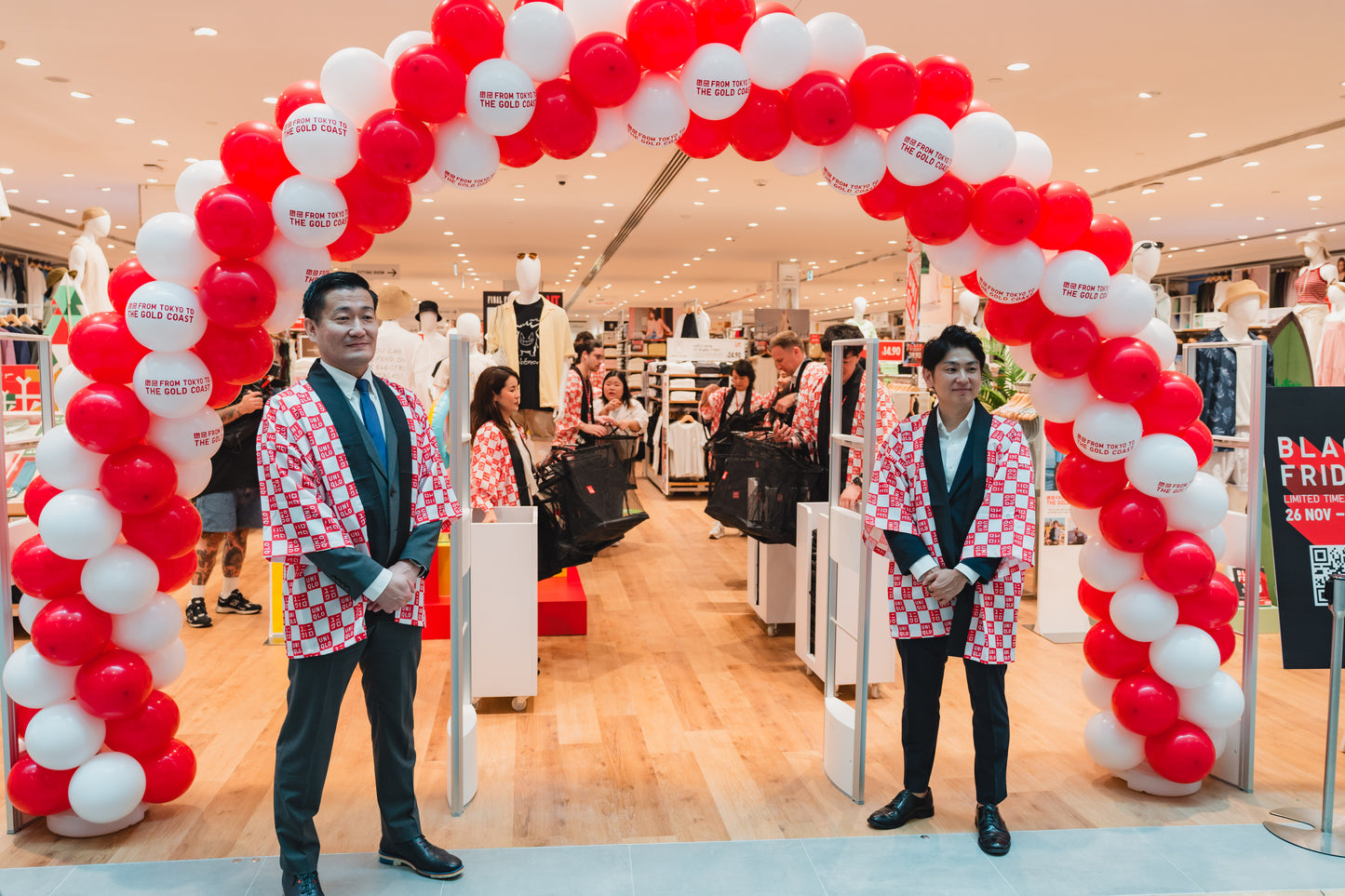 Personalised Balloon Arch with company logo