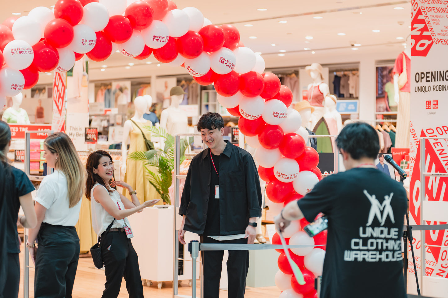 Personalised Balloon Arch with company logo