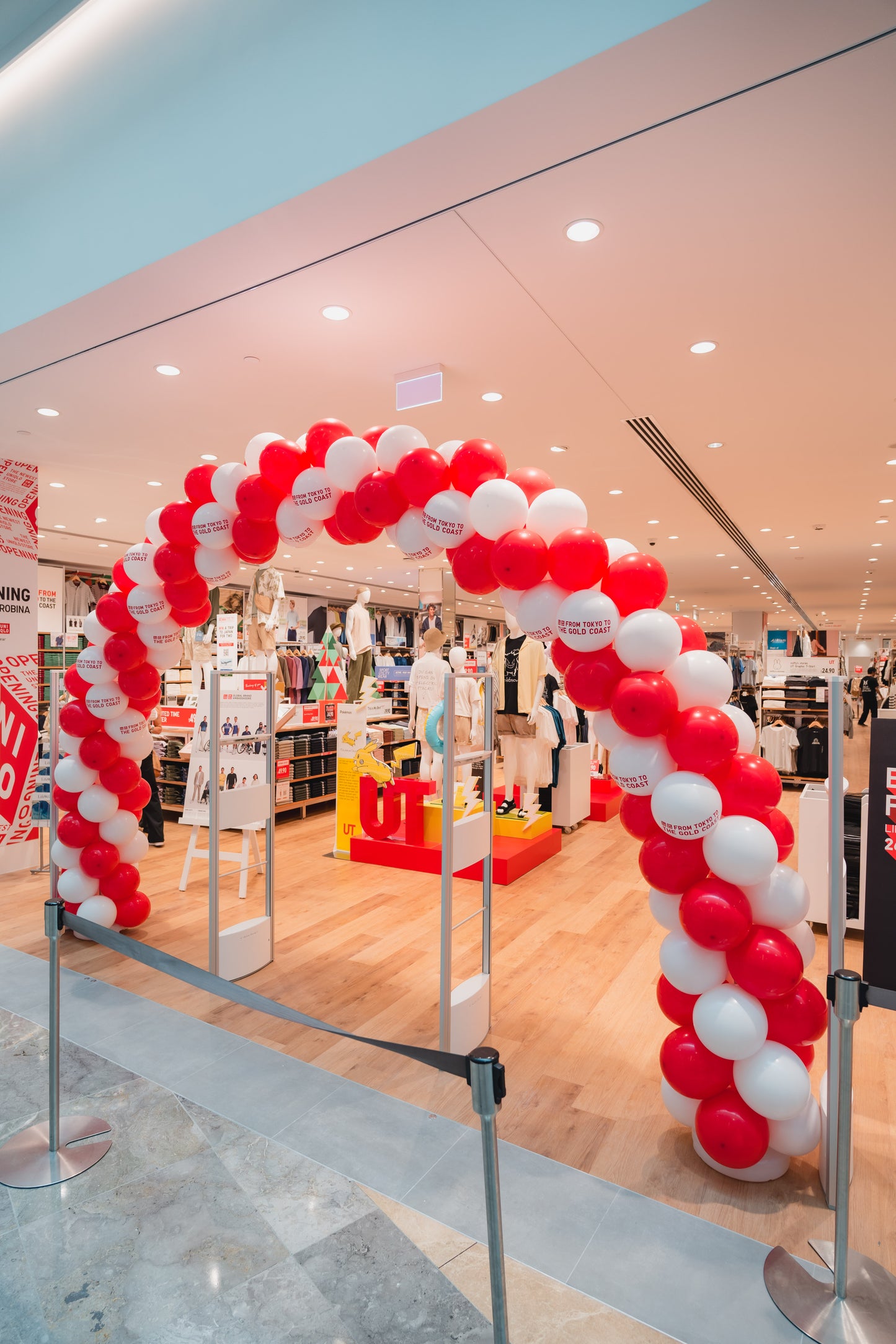 Personalised Balloon Arch with company logo