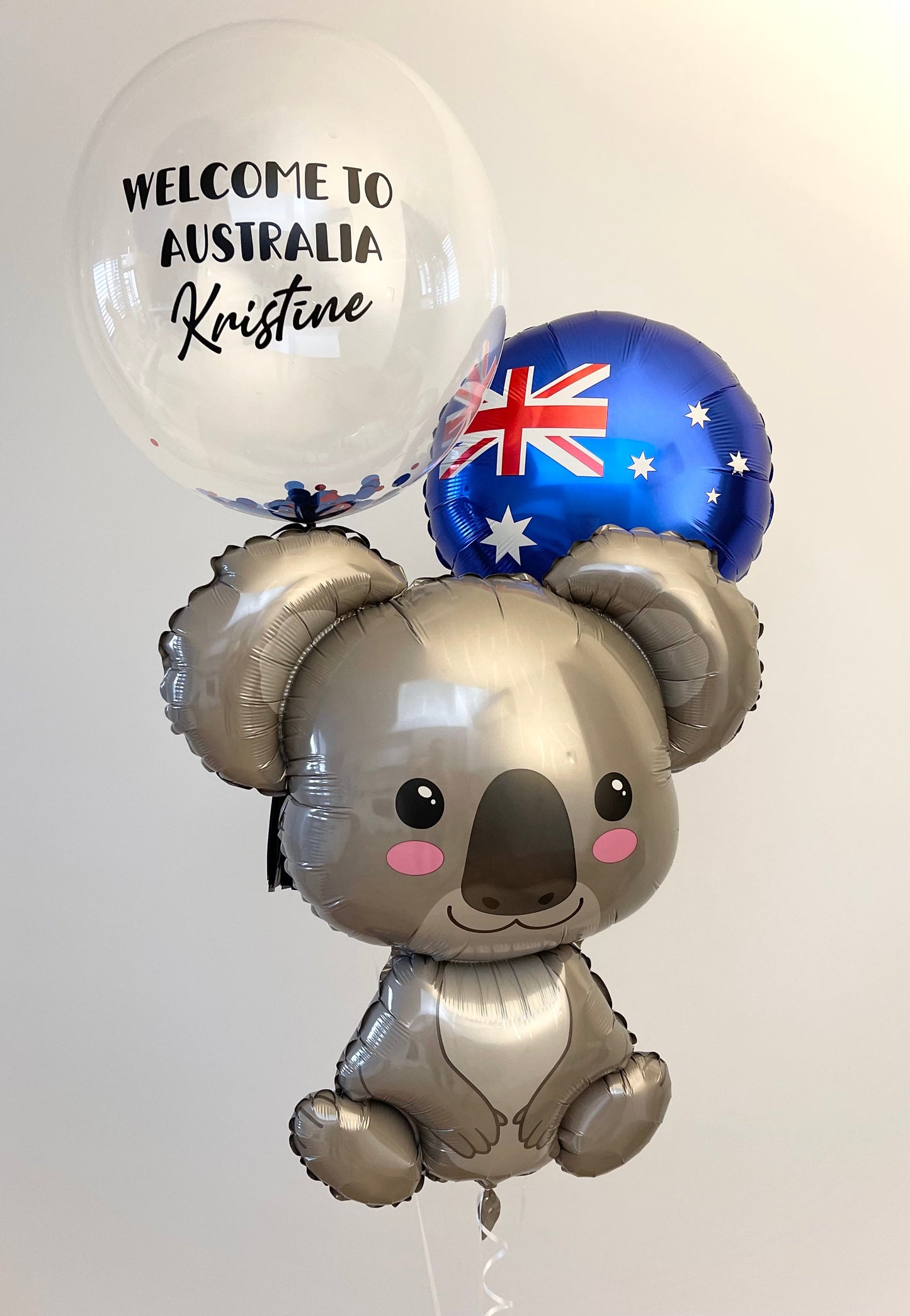 Welcome to Australia - Koala Balloon Bouquet