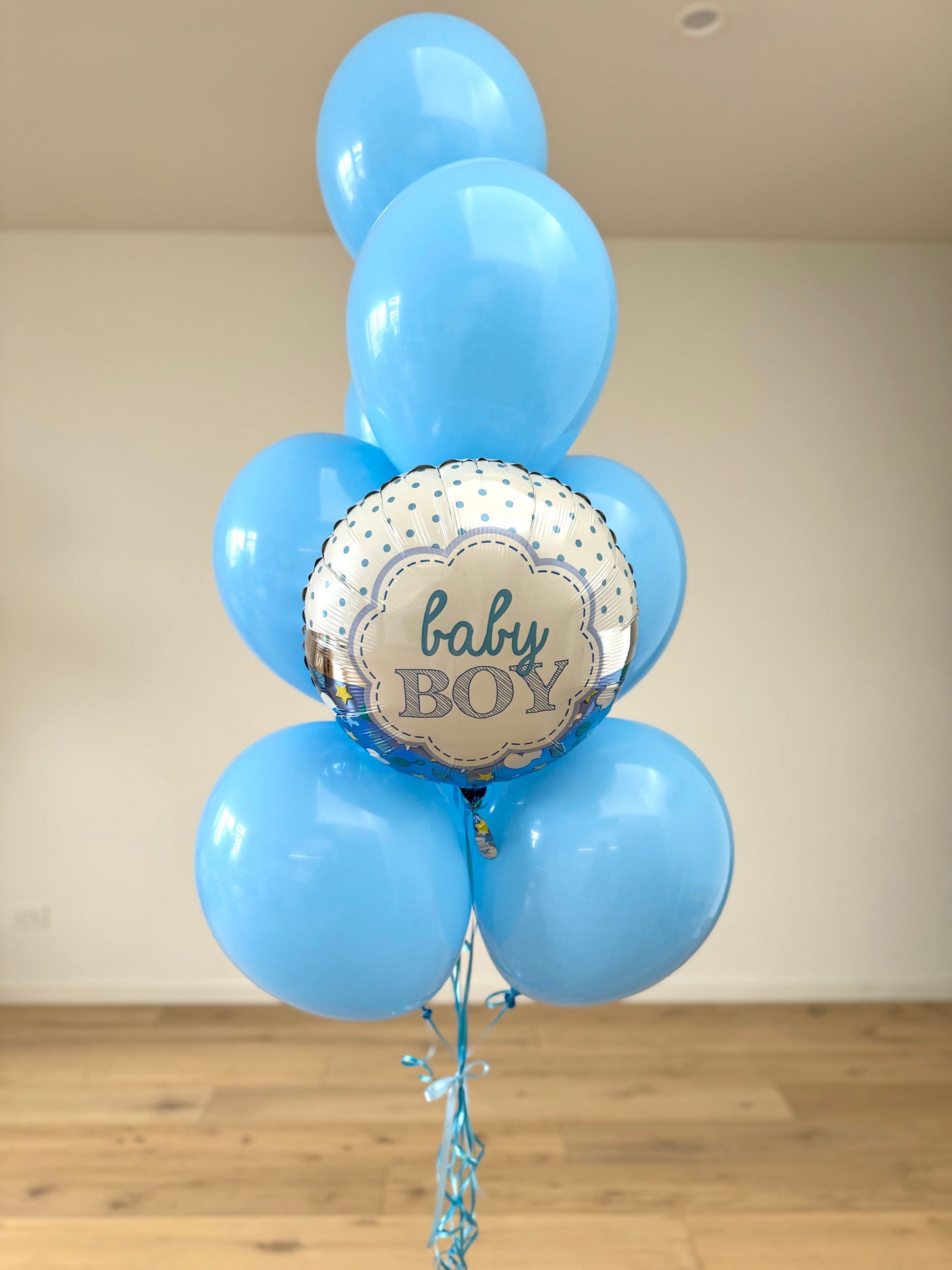 Baby Boy Balloon Bouquet