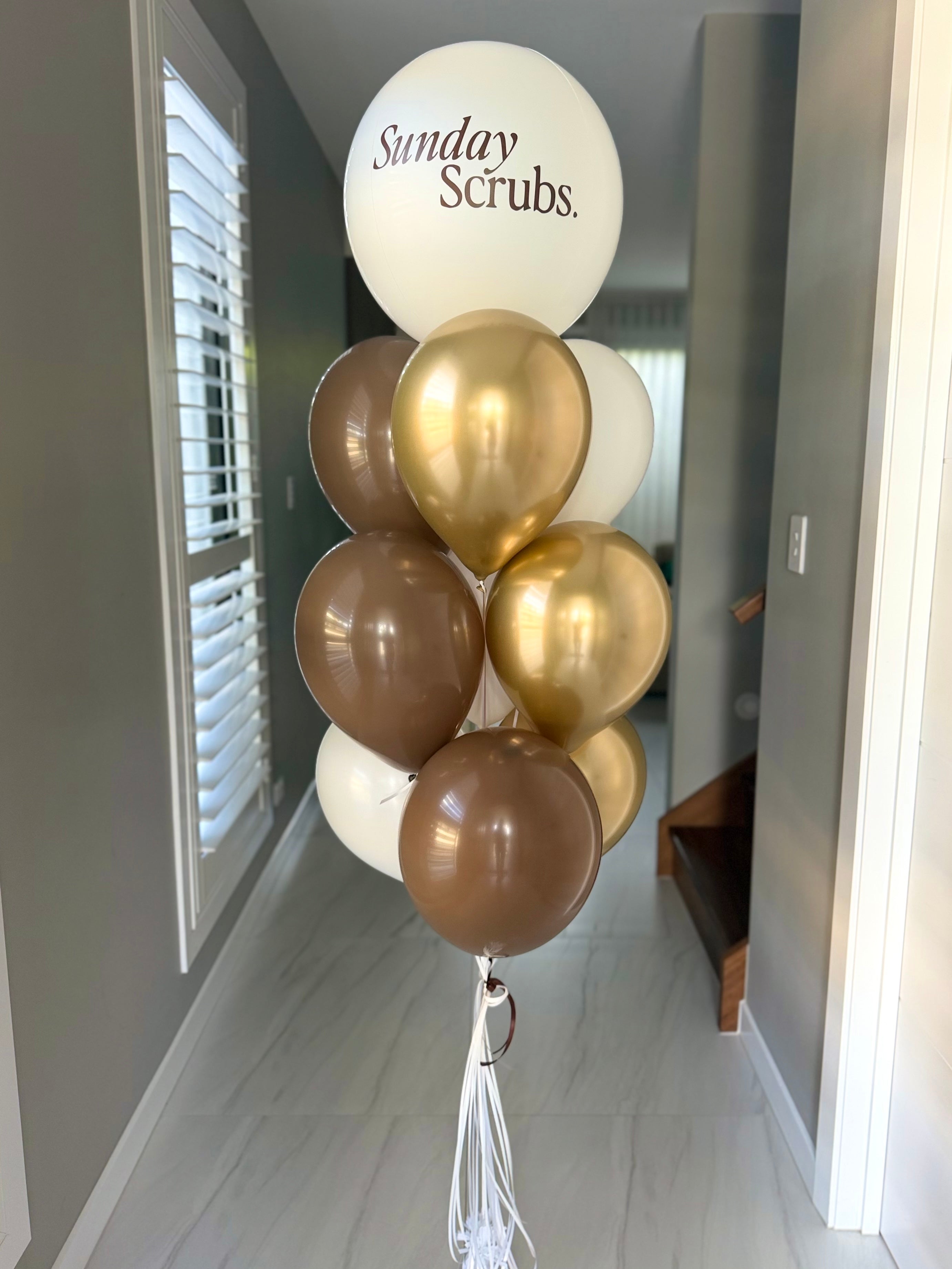 Corporate Balloon Bouquet with Logo- BMW
