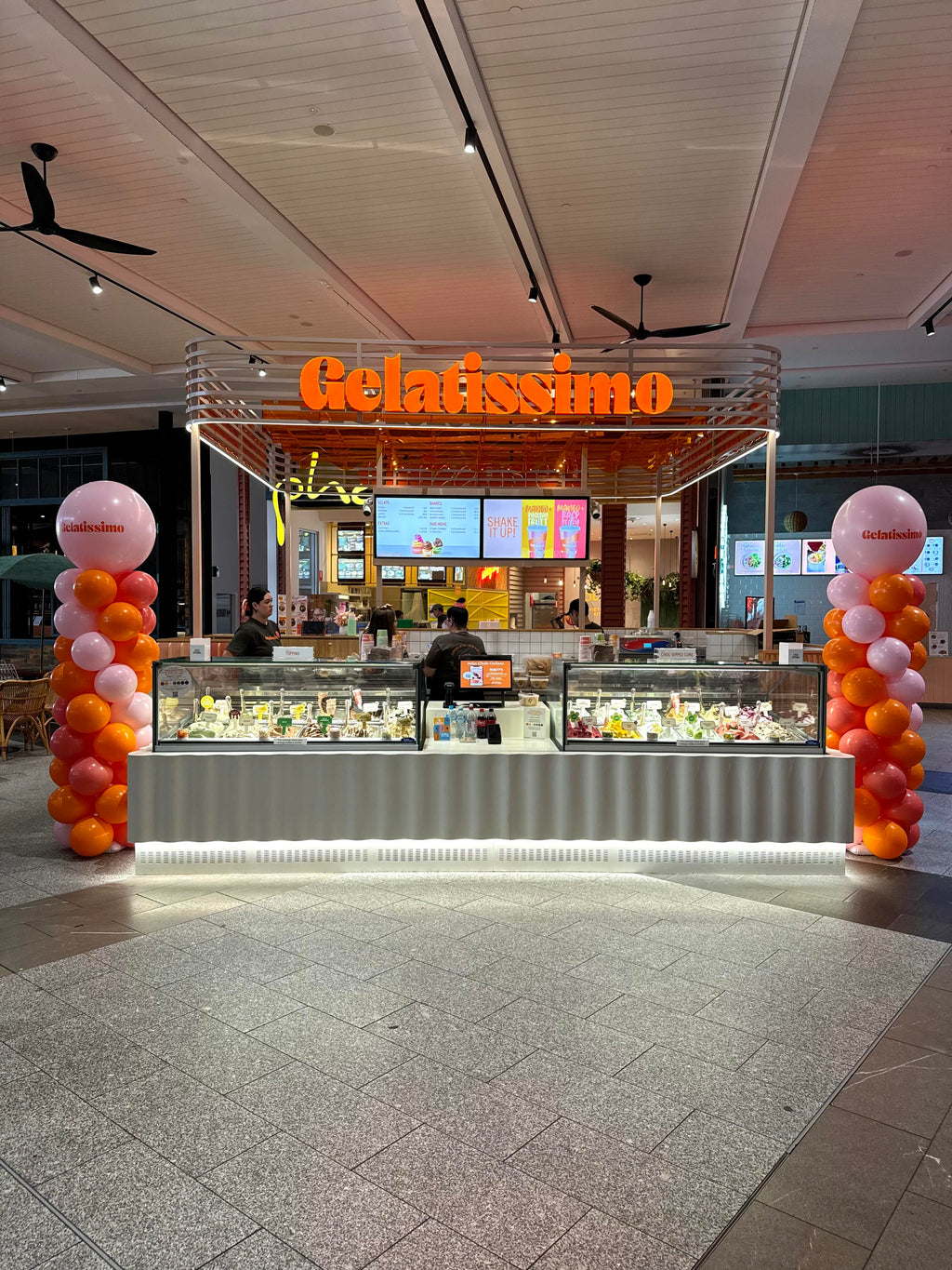 Balloon Column with Logo