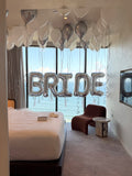 "BRIDE" Hotel Room setup
