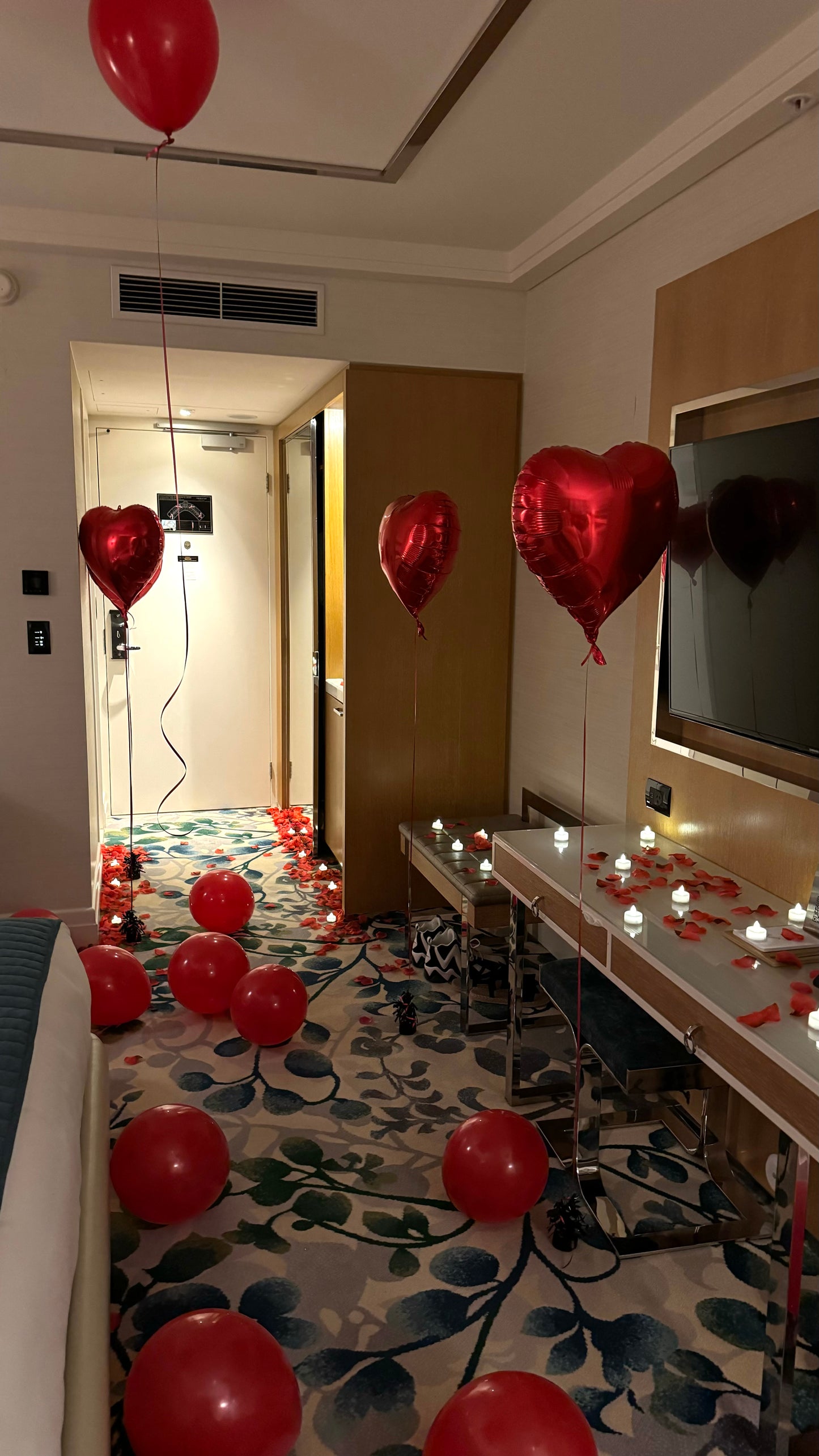 Hotel Setup for Anniversary