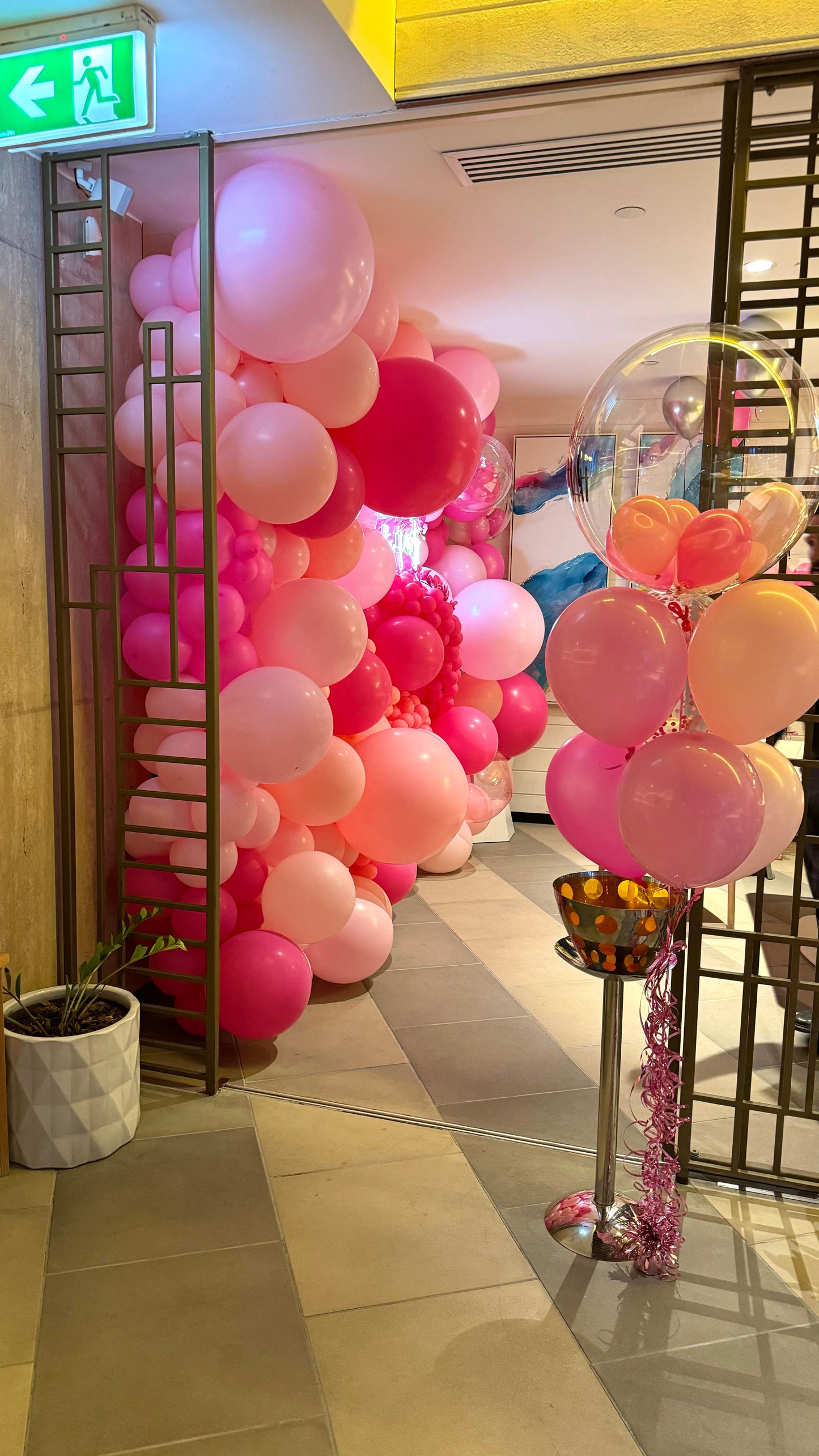 Organic Balloon Wall - Frameless