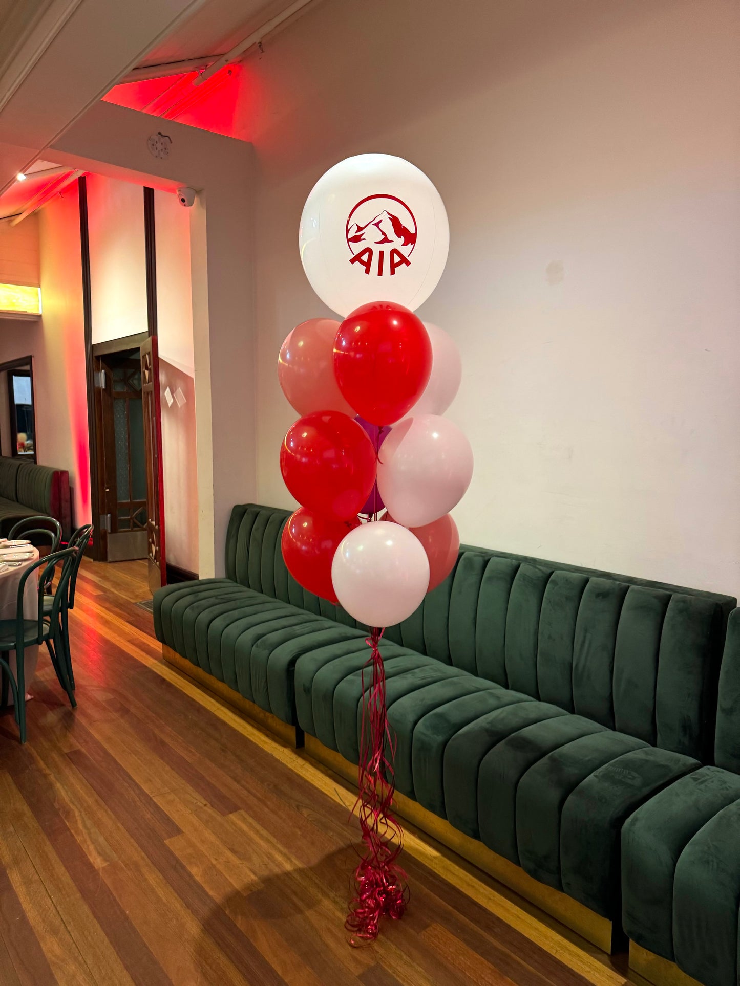 Corporate Balloon Bouquet with Logo- AIA