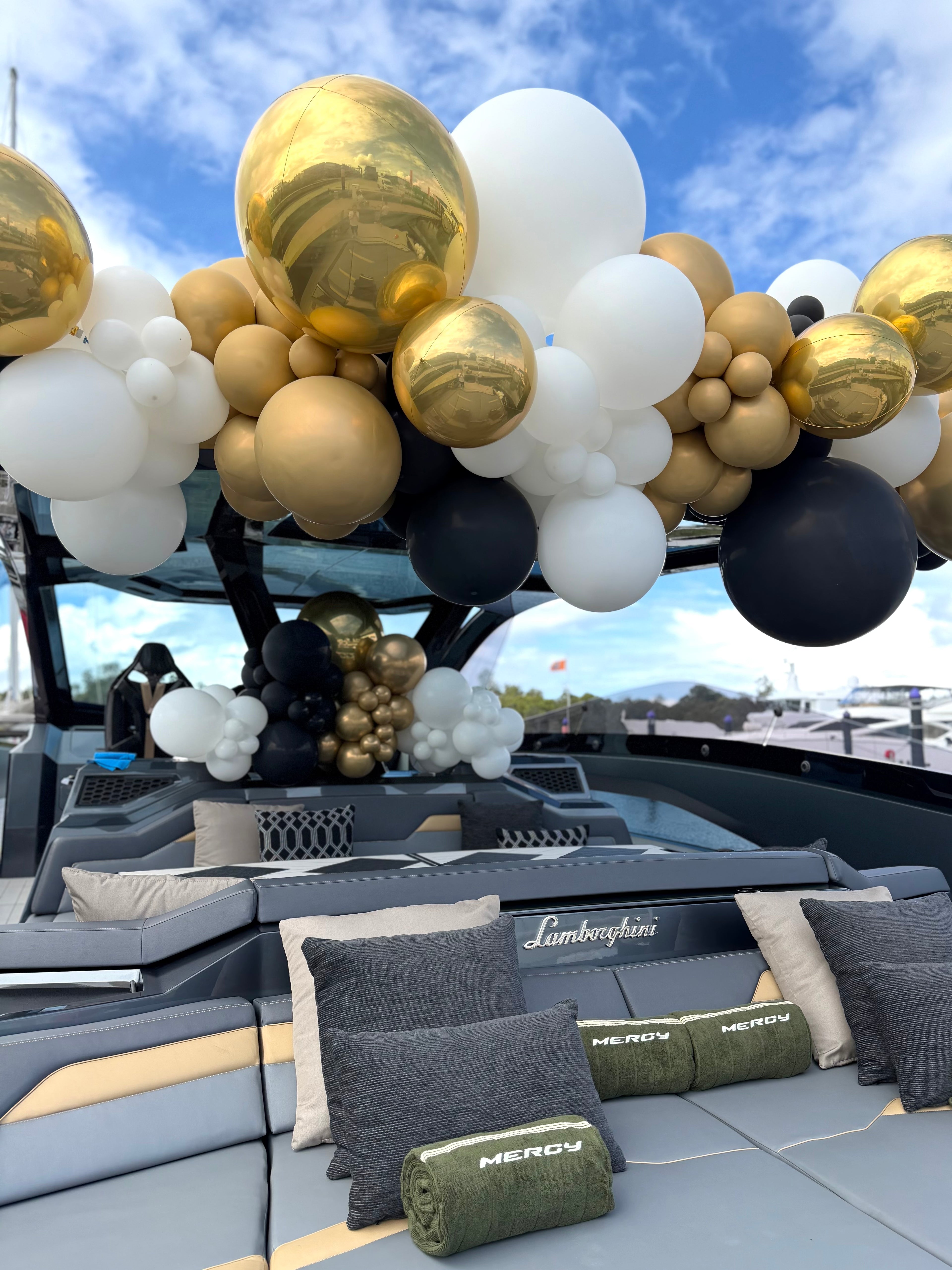 Luxury Balloon Installation for a Yacht