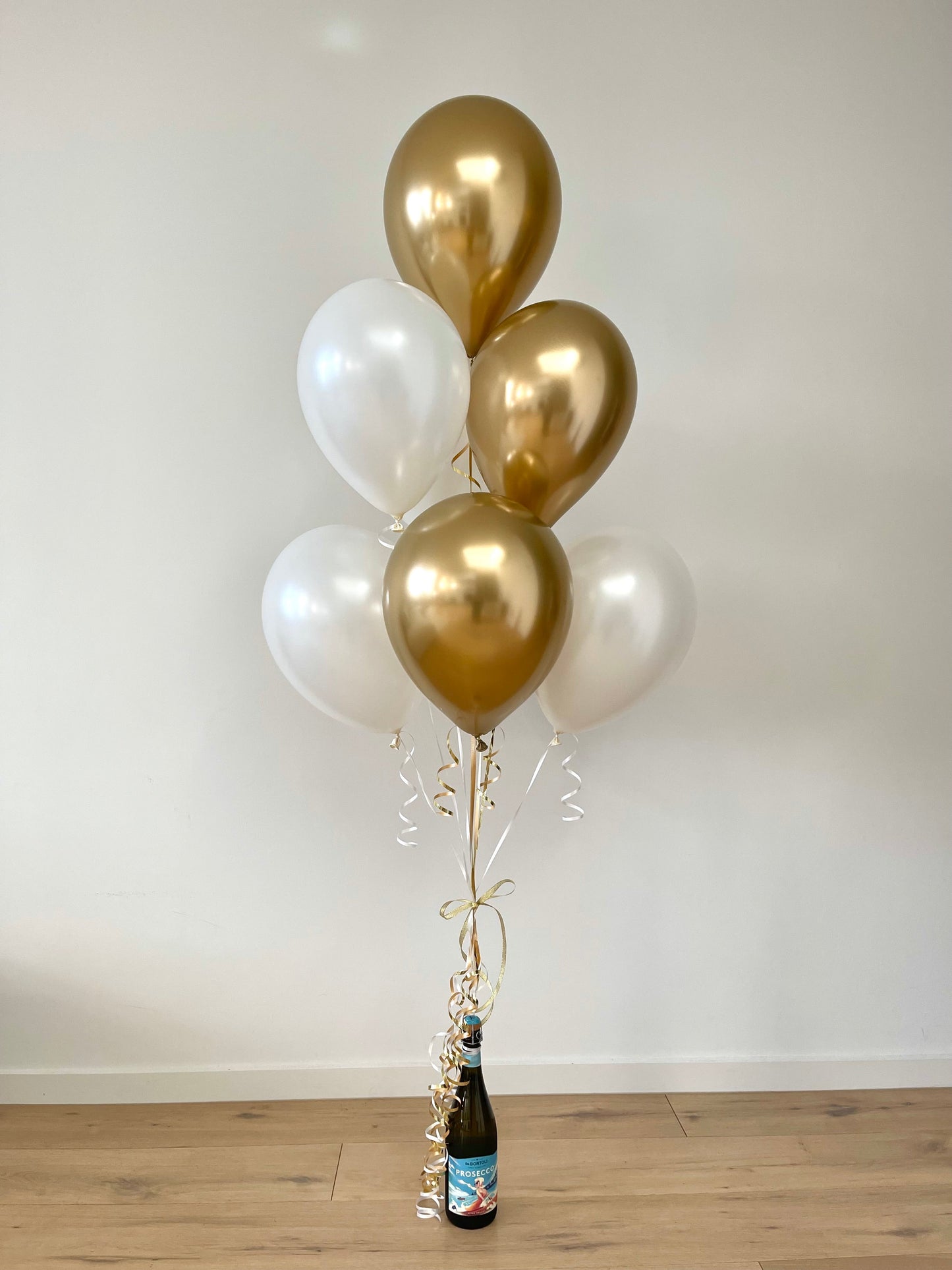 Balloons with Champagne