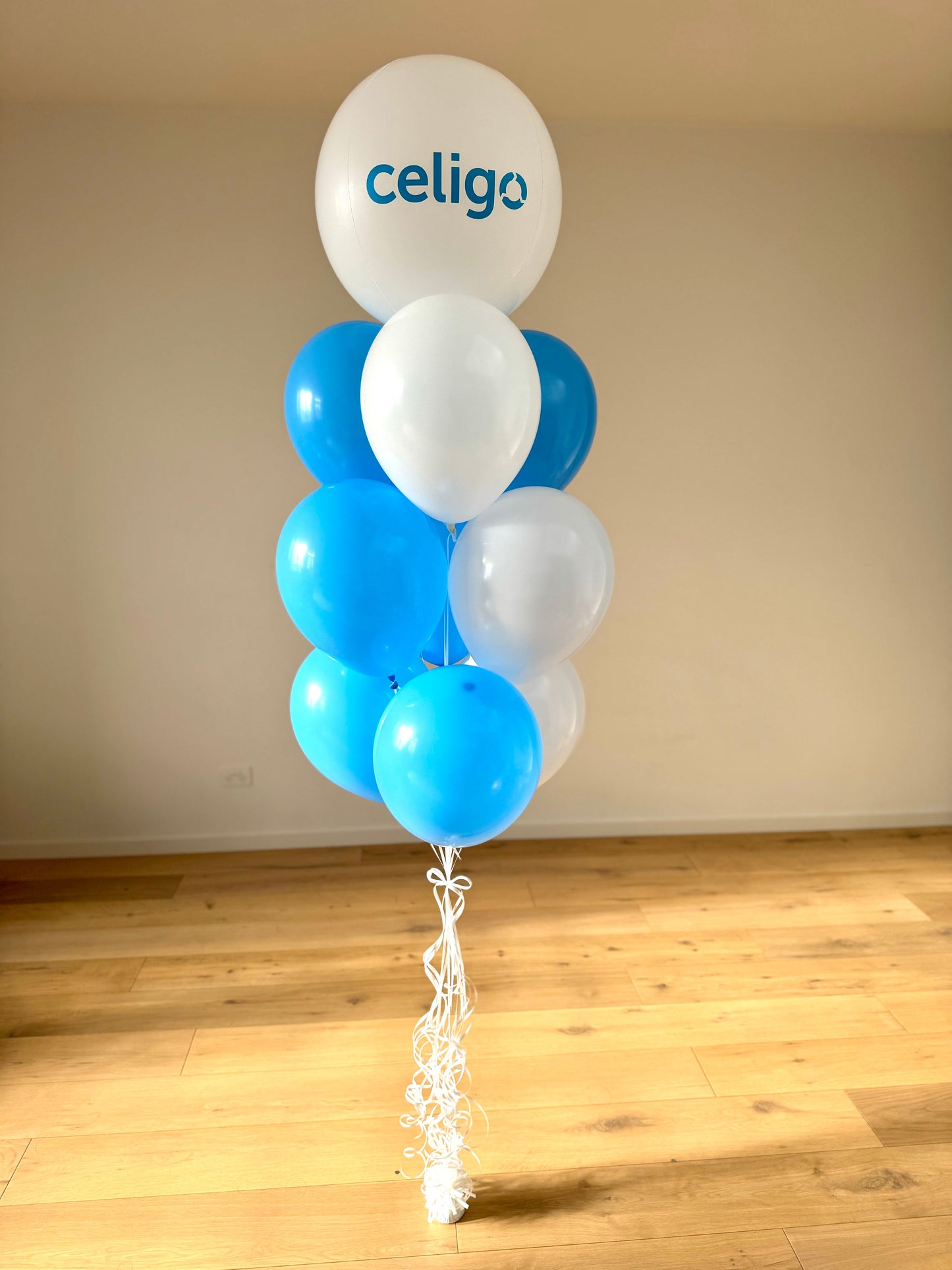 Corporate Balloon Bouquet with Logo- Celigo