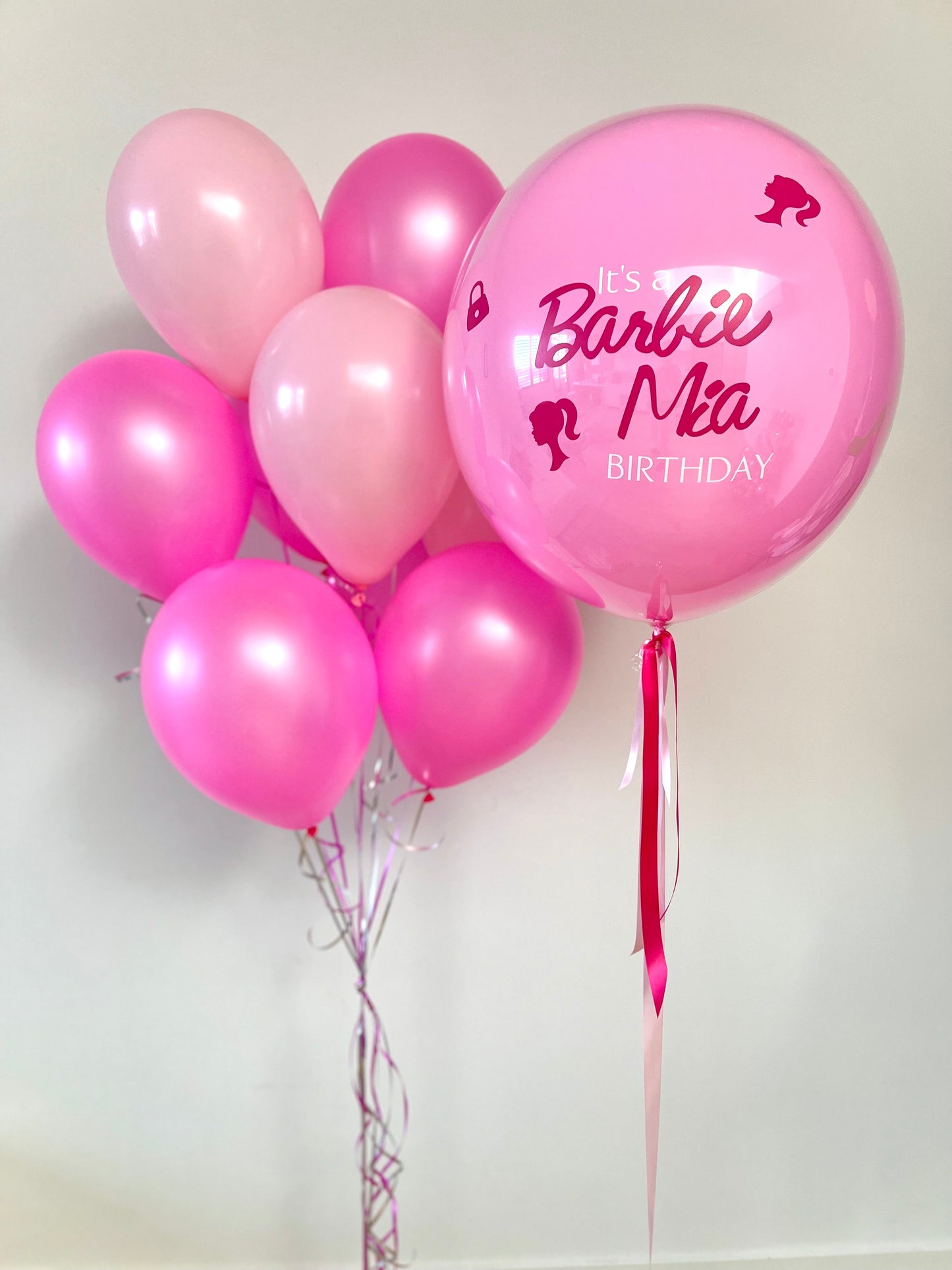 Barbie Balloon Bouquet