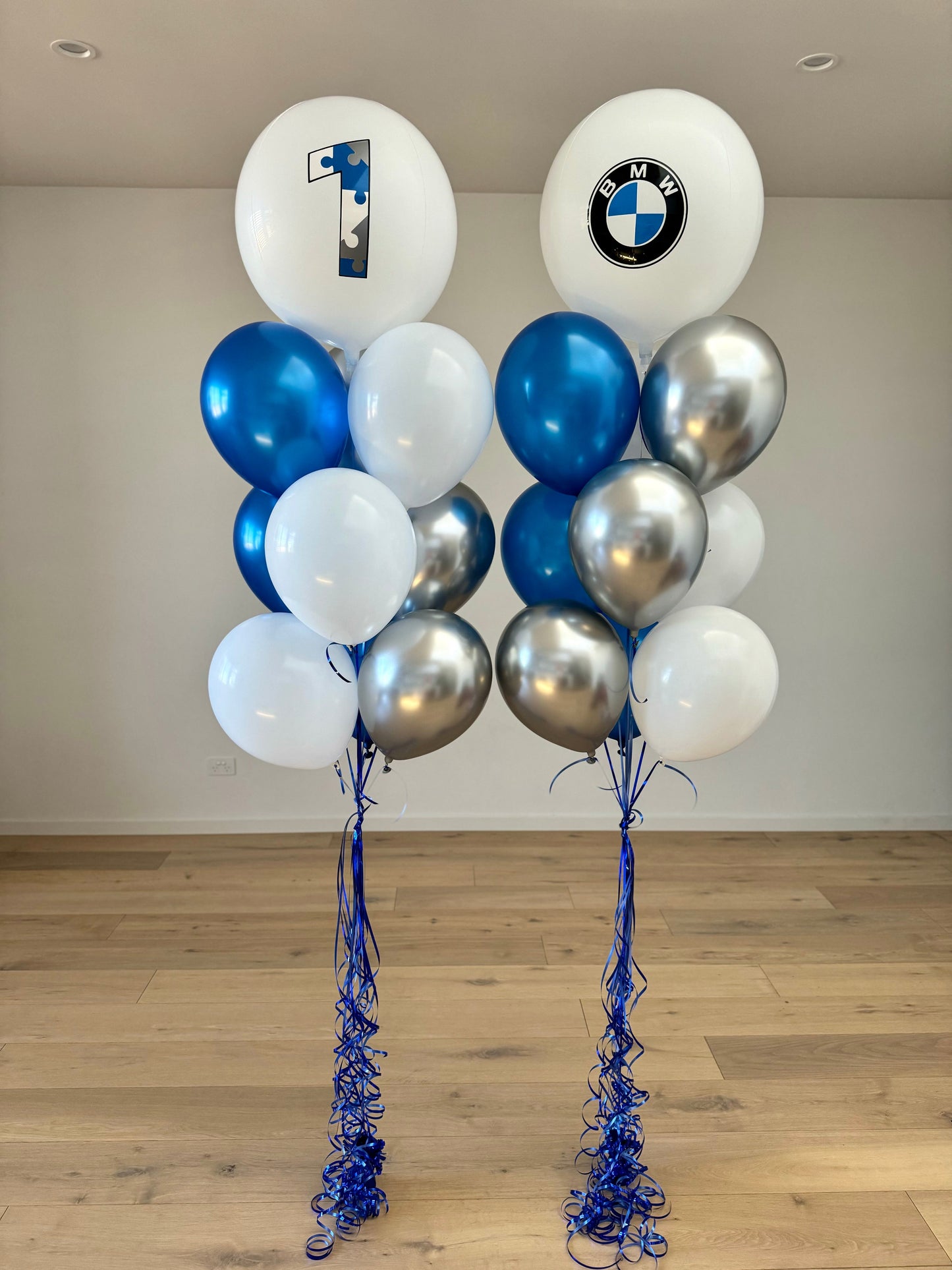 Corporate Balloon Bouquet with Logo- BMW