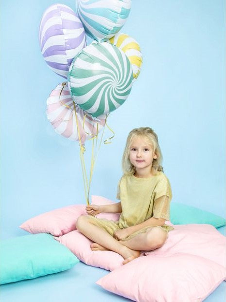 Candy Swirl Balloon Bouquet