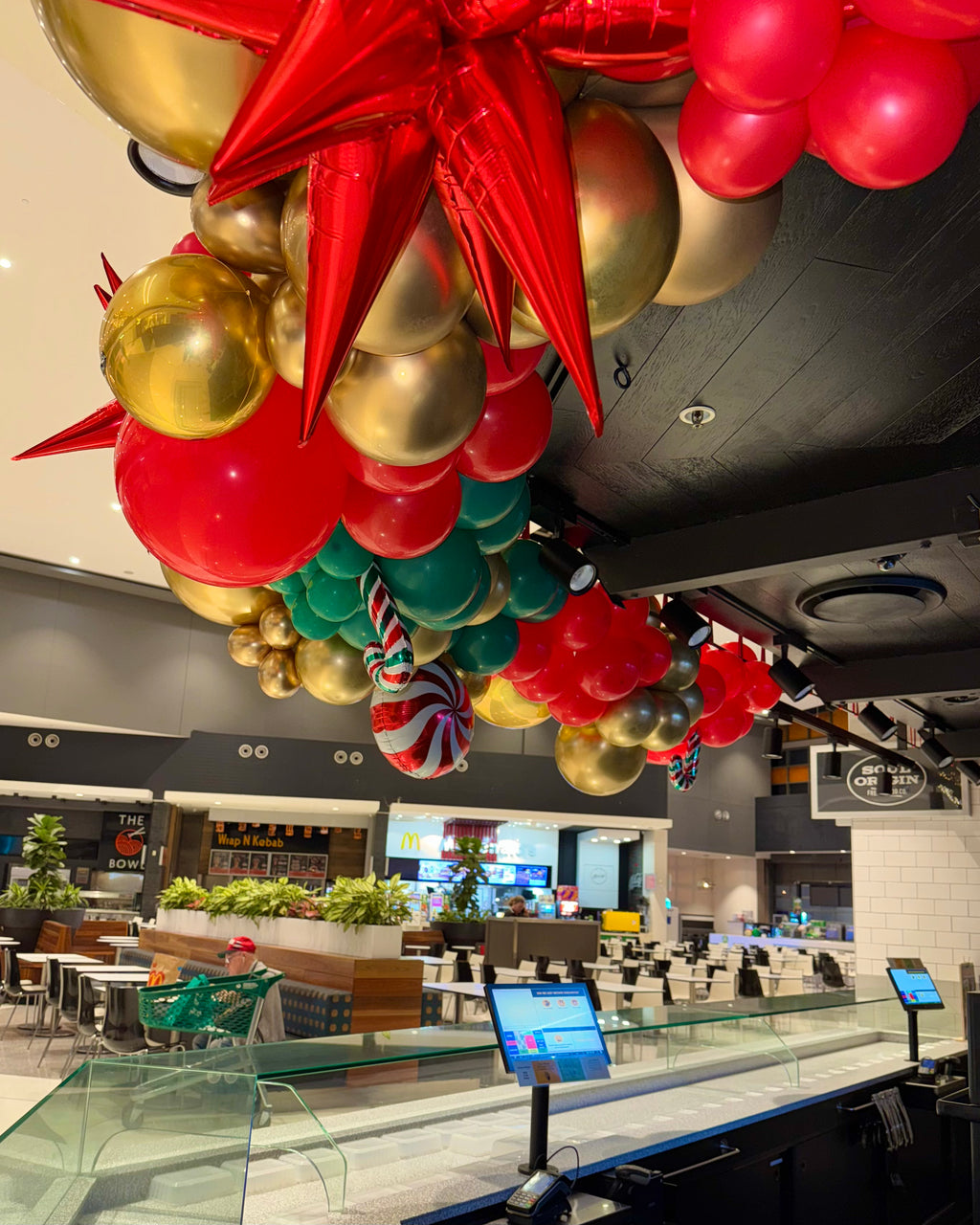 4 meters long Christmas Balloon Garland