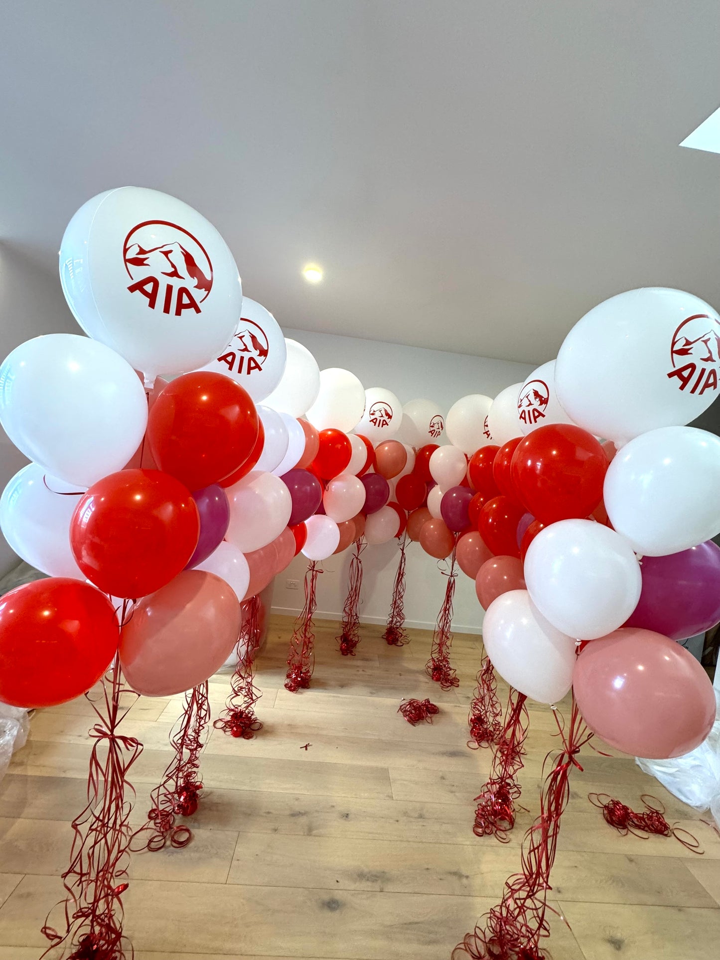 Corporate Balloon Bouquet with Logo- AIA