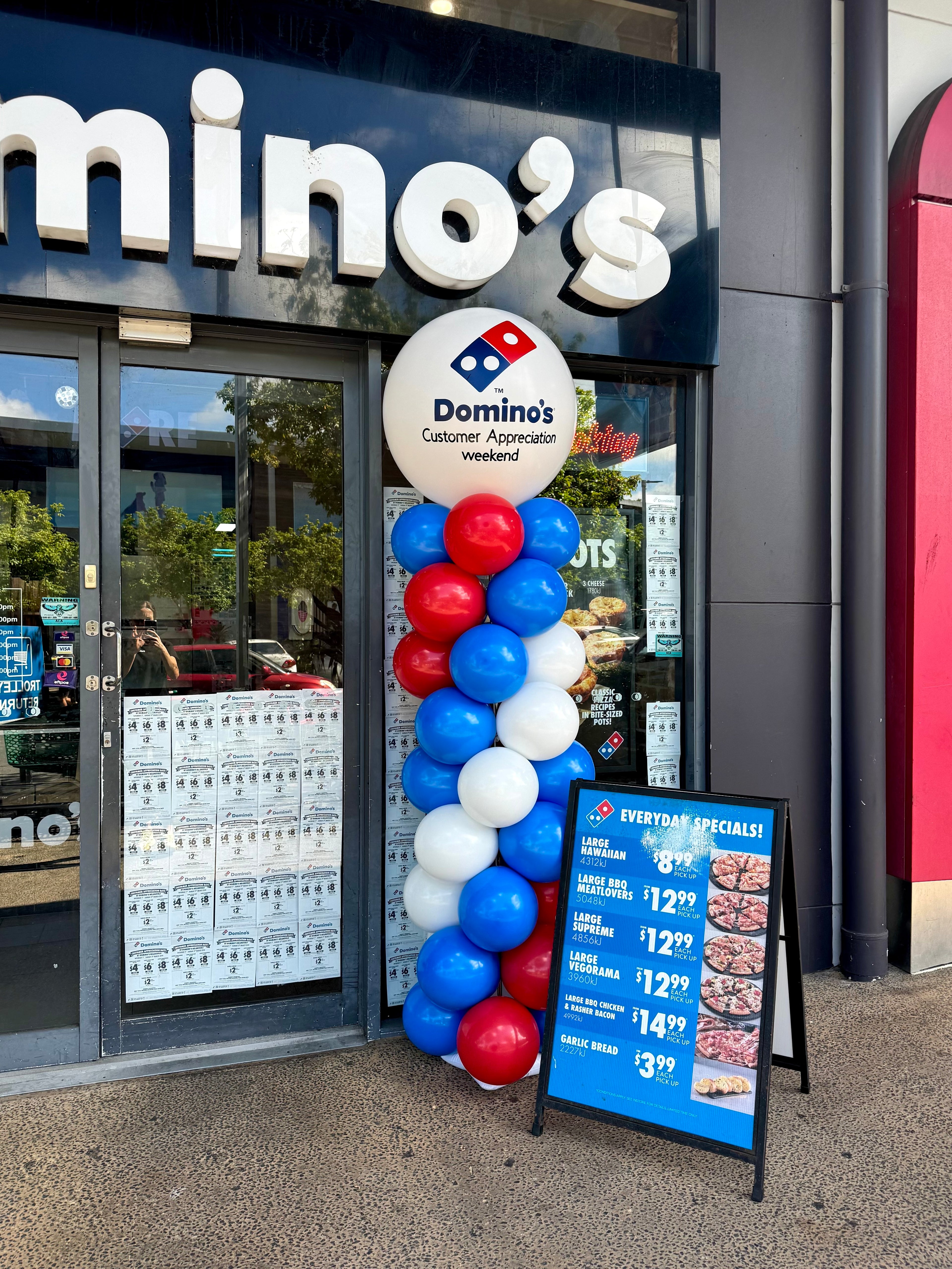 Balloon Column with Logo