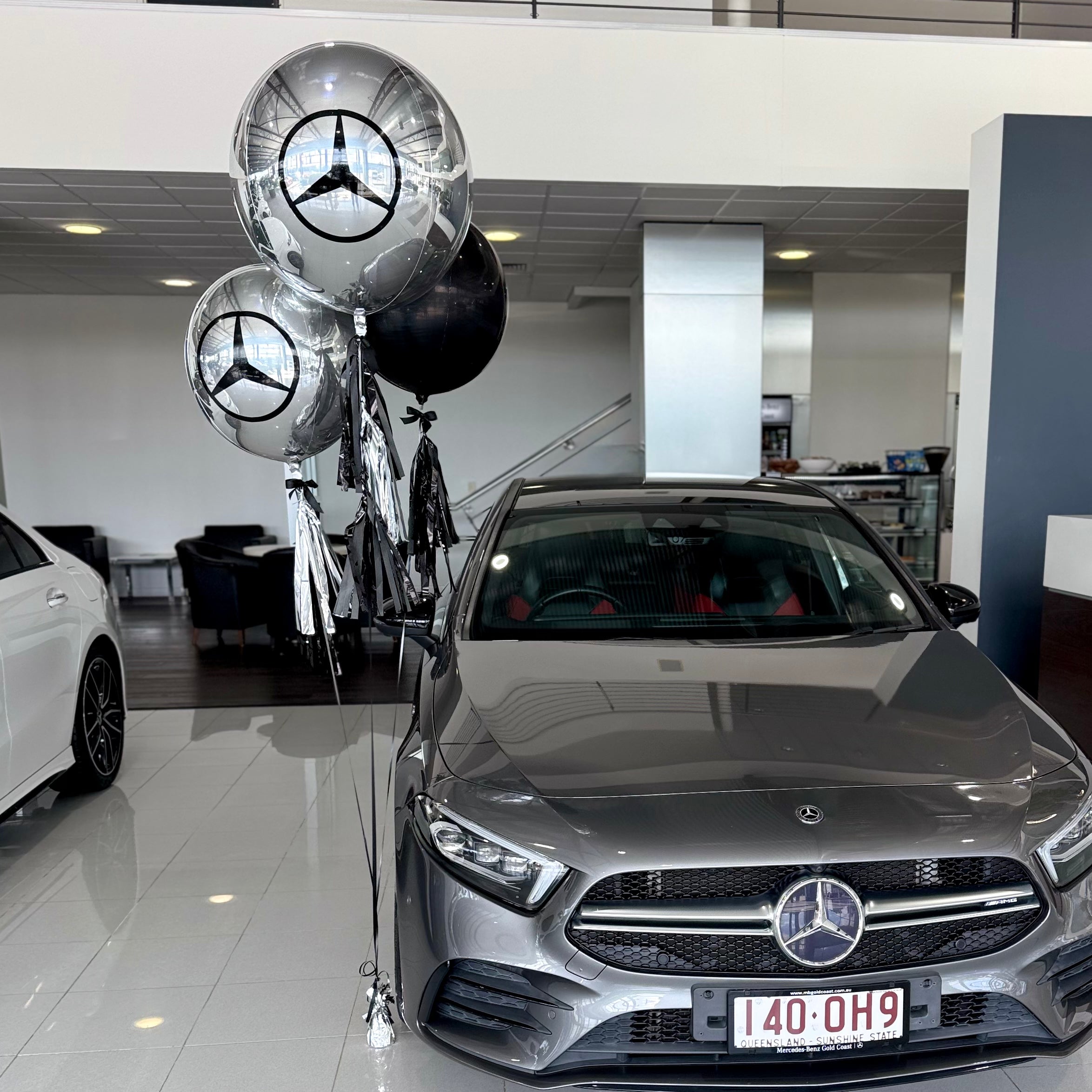 Luxury branded balloon