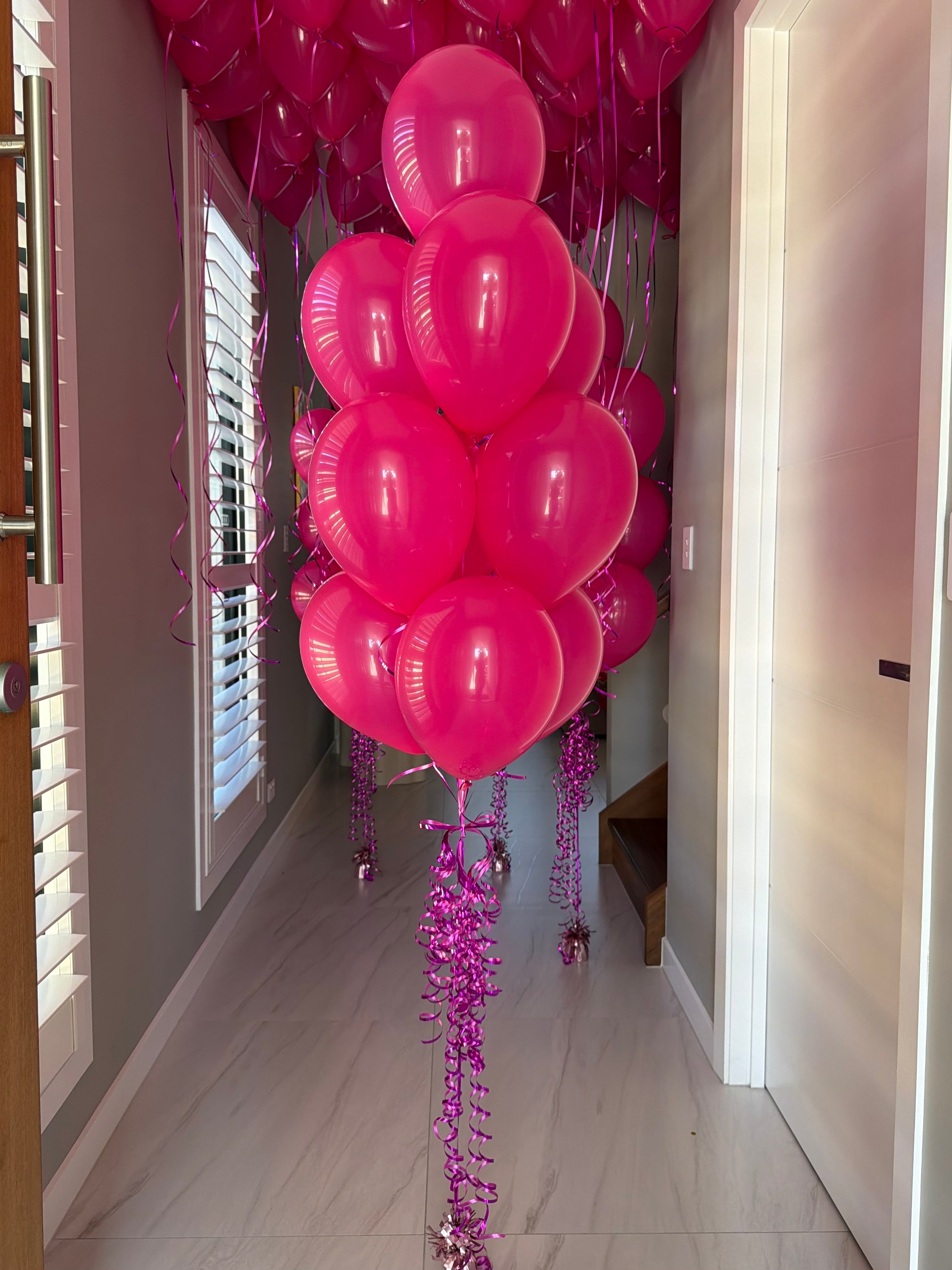 1 x 10-balloon bunch - ANY COLOUR