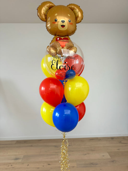 Teddy Bear Balloon Bouquet