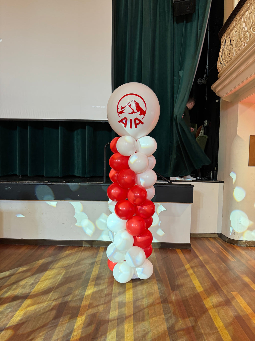 Balloon Column with Logo